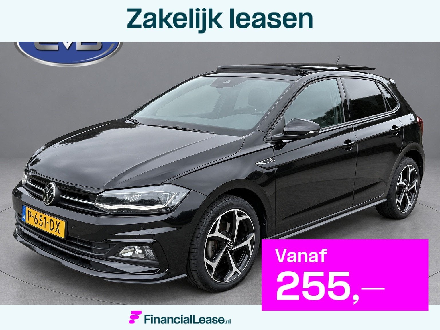 Volkswagen Polo 1.0 TSI 110 pk AUTOMAAT Highline Business R,, Dealer onderhouden, Euro 6, Bedrijf, 600 kg