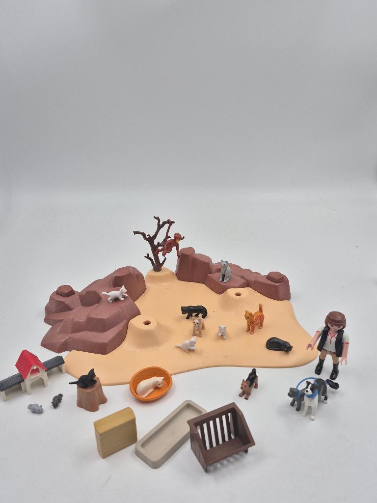 Playmobil eilandje met dieren, Kinderen en Baby's, Speelgoed | Playmobil, Ophalen of Verzenden, Gebruikt, Los playmobil