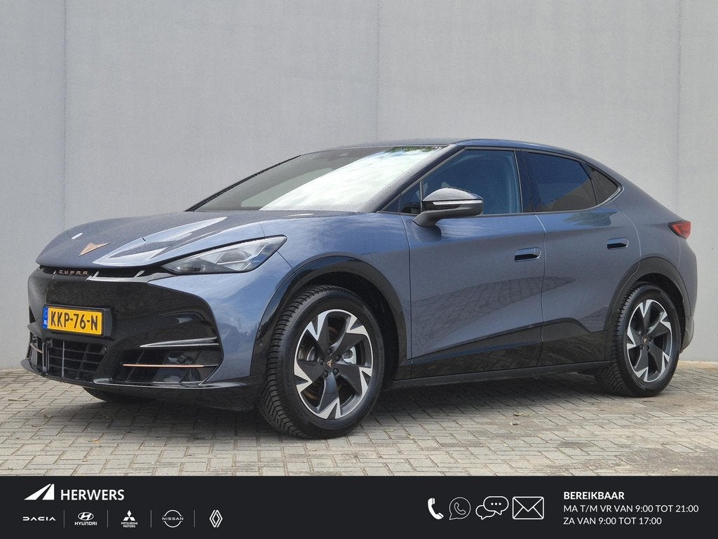 CUPRA Tavascan Business 82 kWh / Fabrieksgarantie t/m 8-2027, Auto's, Cupra, Automaat, Gebruikt, Zwart, 82 kWh
