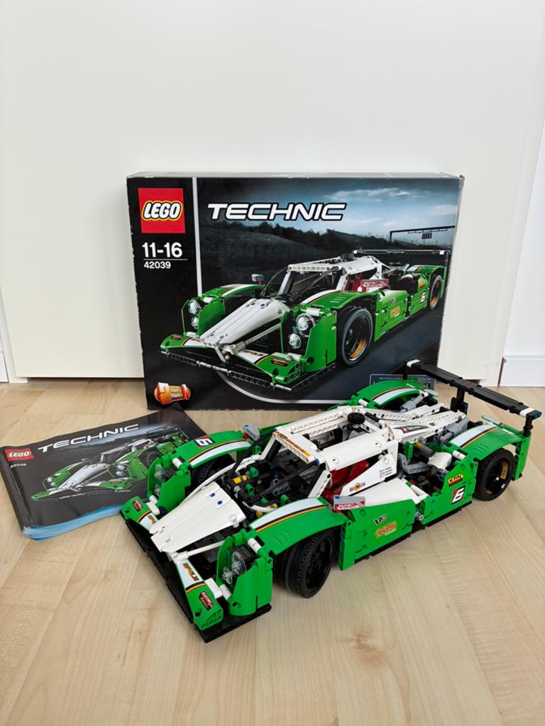 Lego Technic 42039 - 24-uur racewagen Le Mans, Ophalen, Lego, Zo goed als nieuw, Technic