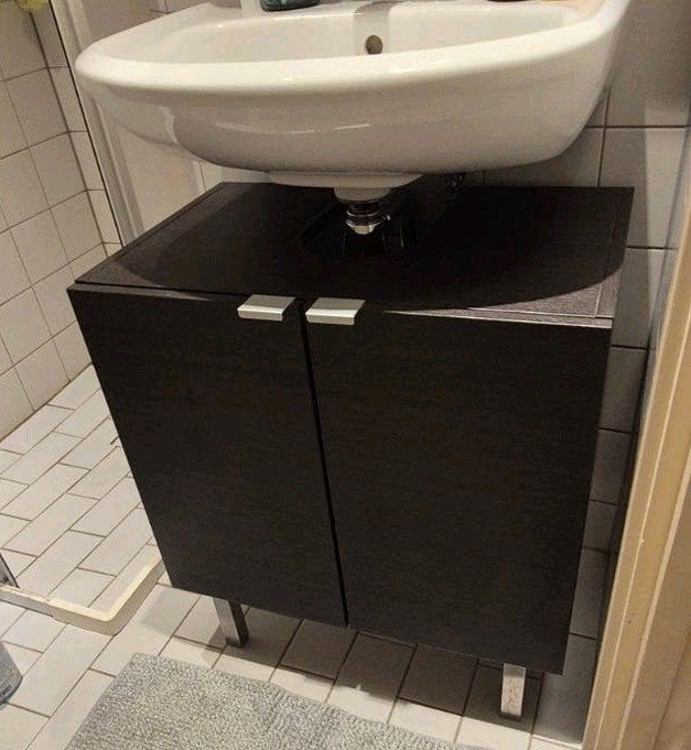 Onderkast wastafel, Huis en Inrichting, Badkamer | Badkamermeubels, Ophalen, 50 tot 100 cm, Zo goed als nieuw, Minder dan 100 cm