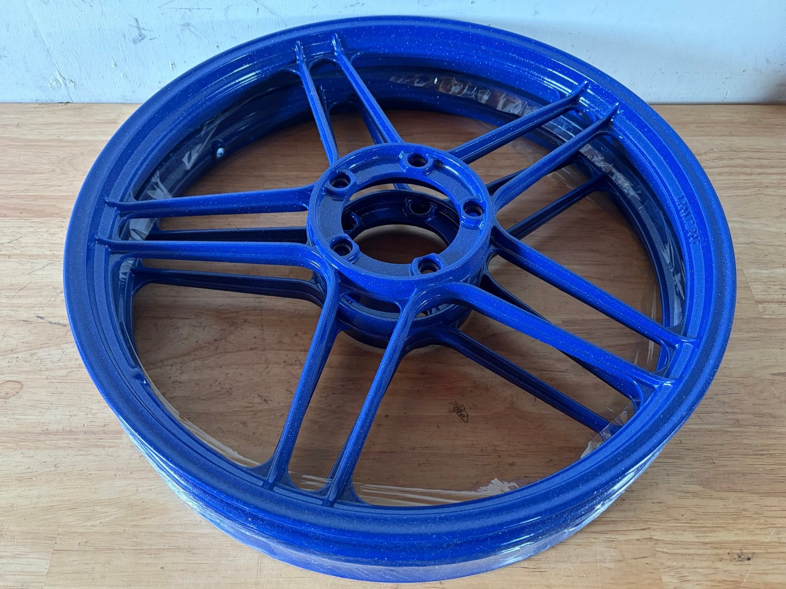 Puch Maxi Stervelg 17 inch Blauw met Flakes (Nieuw), Verzenden, Nieuw, Overige typen
