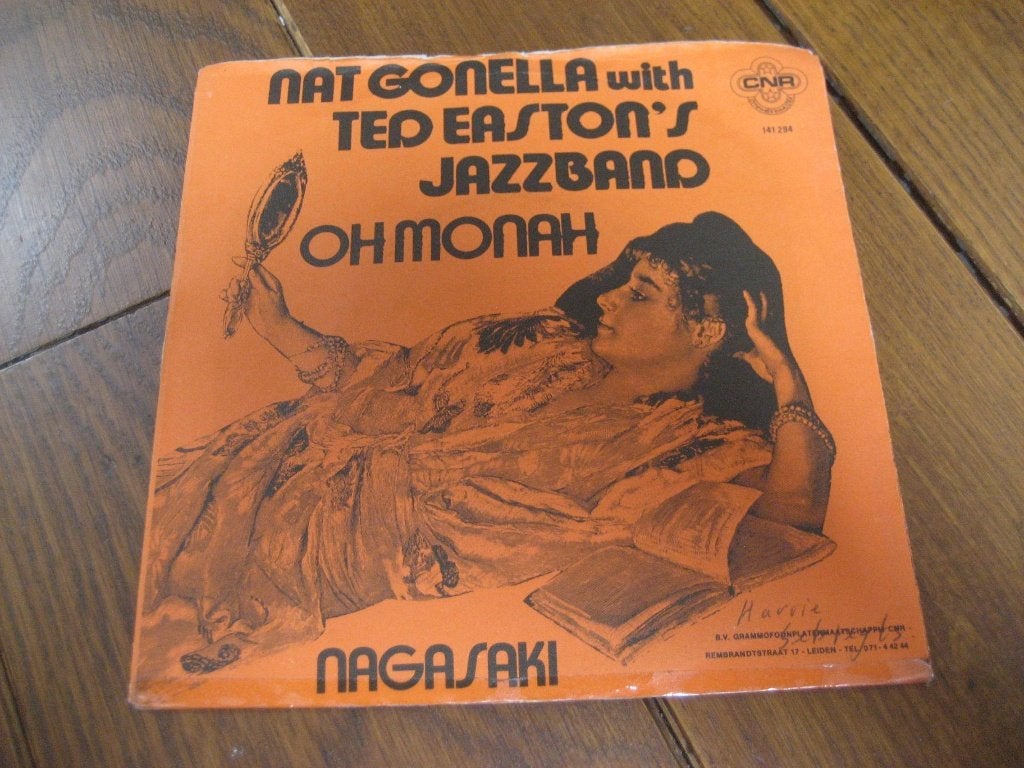 nat gonella oh mona, Cd's en Dvd's, Ophalen of Verzenden, Gebruikt, 7 inch, Jazz en Blues