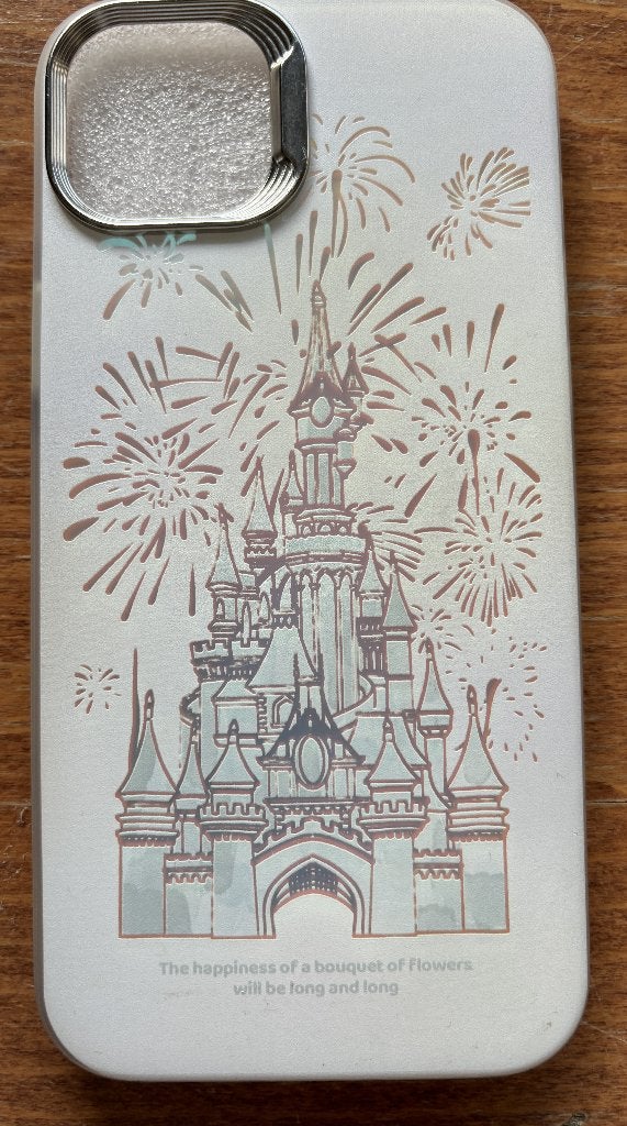 ( ZGAN )Disney IPhone 15 Plus hoesje - cover, Ophalen, Zo goed als nieuw, Apple, IPhone 15