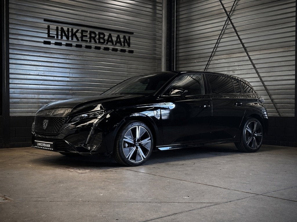 Peugeot 308 1.2 Hybrid 145 e-DCS6 GT Pack | Nieuw | 360 came, 136 pk, Gebruikt, Zwart, Origineel Nederlands