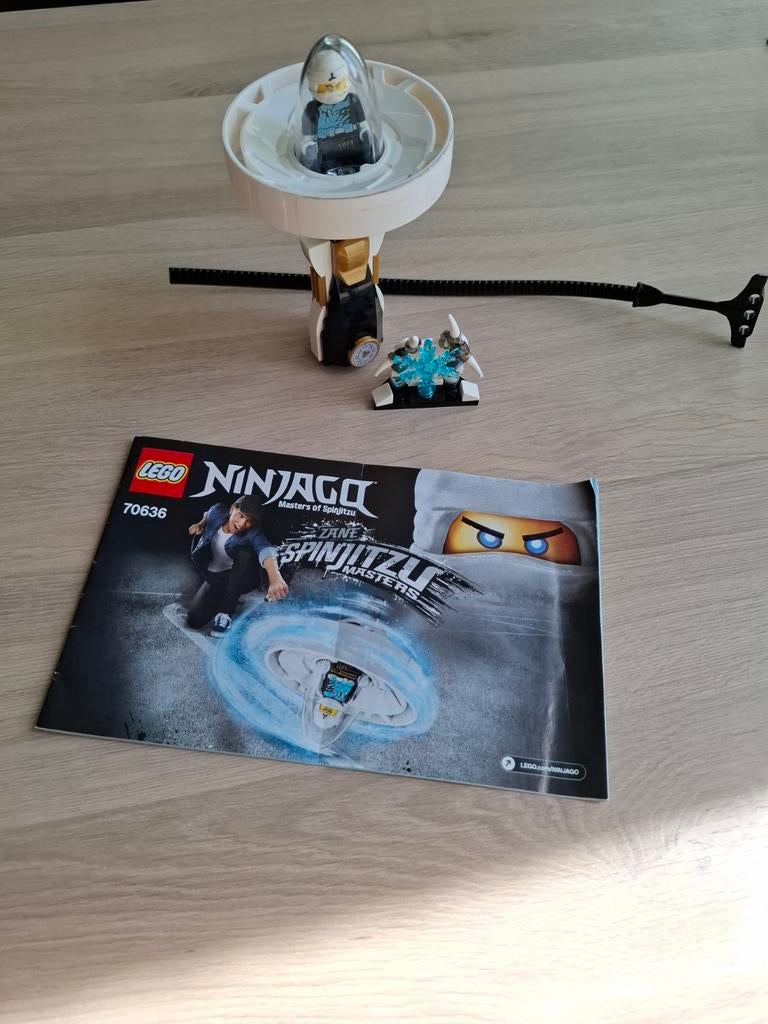 Lego Ninjago 70636 Zane Spinjitzu Master - Compleet, Kinderen en Baby's, Speelgoed | Duplo en Lego, Zo goed als nieuw, Lego, Complete set