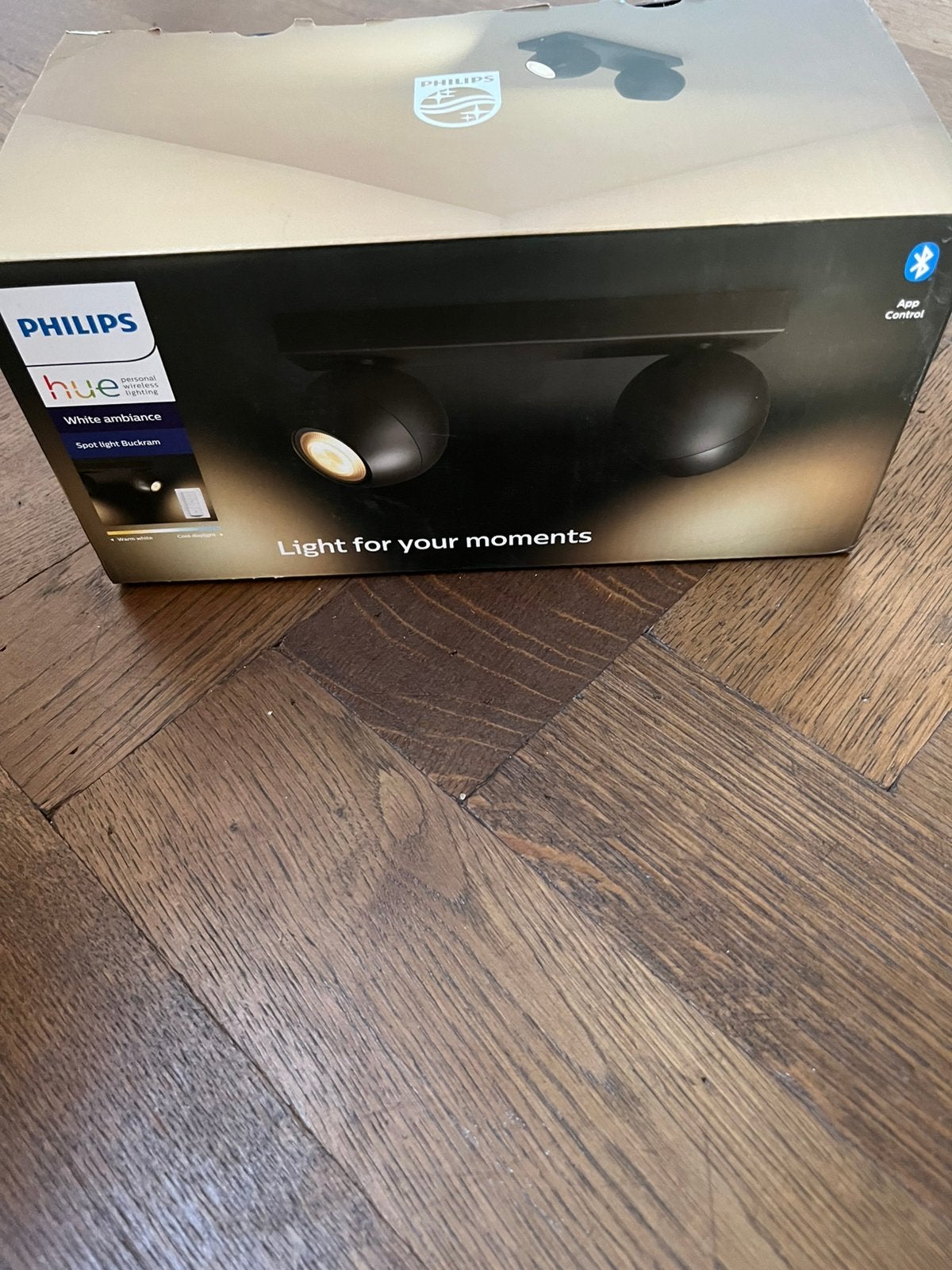 Philips Hue spot light Buckram, Ophalen, Zo goed als nieuw