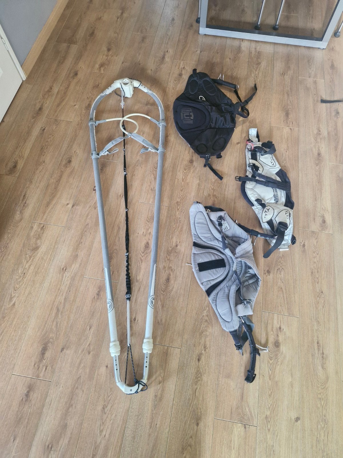 Complete windsurfset met zeil, mast, giek en toebehoren, Ophalen, 250 tot 300 cm, Gebruikt, 6.5 m² tot 8 m²
