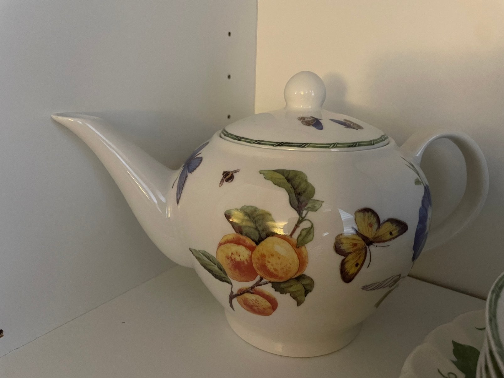 Janneke Brinkman - Fruit and Flowers - theepot, Overige typen, Ophalen of Verzenden, Zo goed als nieuw, Overige stijlen