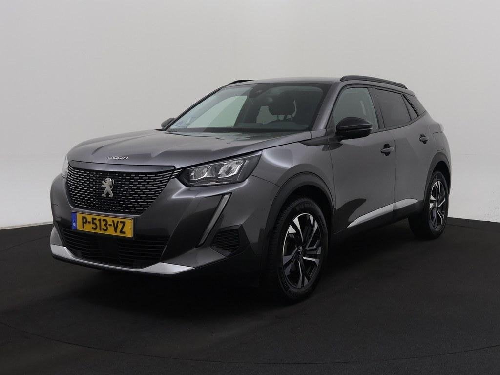 Peugeot 2008 1.2T 130Pk Allure H.Leder/Nav/Camera/Ecc/CarPla, Auto's, Peugeot, Voorwielaandrijving, Euro 6, 1199 cc, Leder en Stof