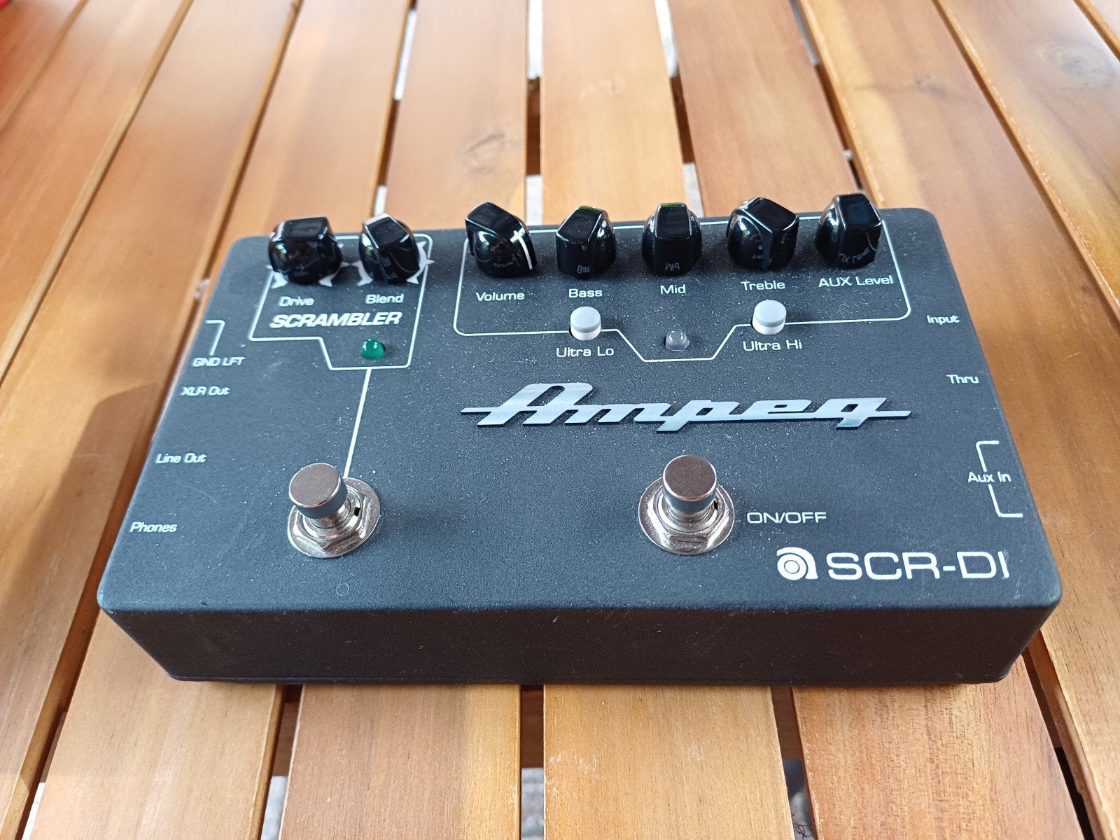 Ampeg SCR Di, preamp modeling Scramble, Ophalen, Zo goed als nieuw