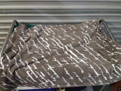 fleece deken grijs wit, Ophalen of Verzenden, 'T Olde Gre-j, Info@toldegrej.nl, Endepoelstraat 20f Didam