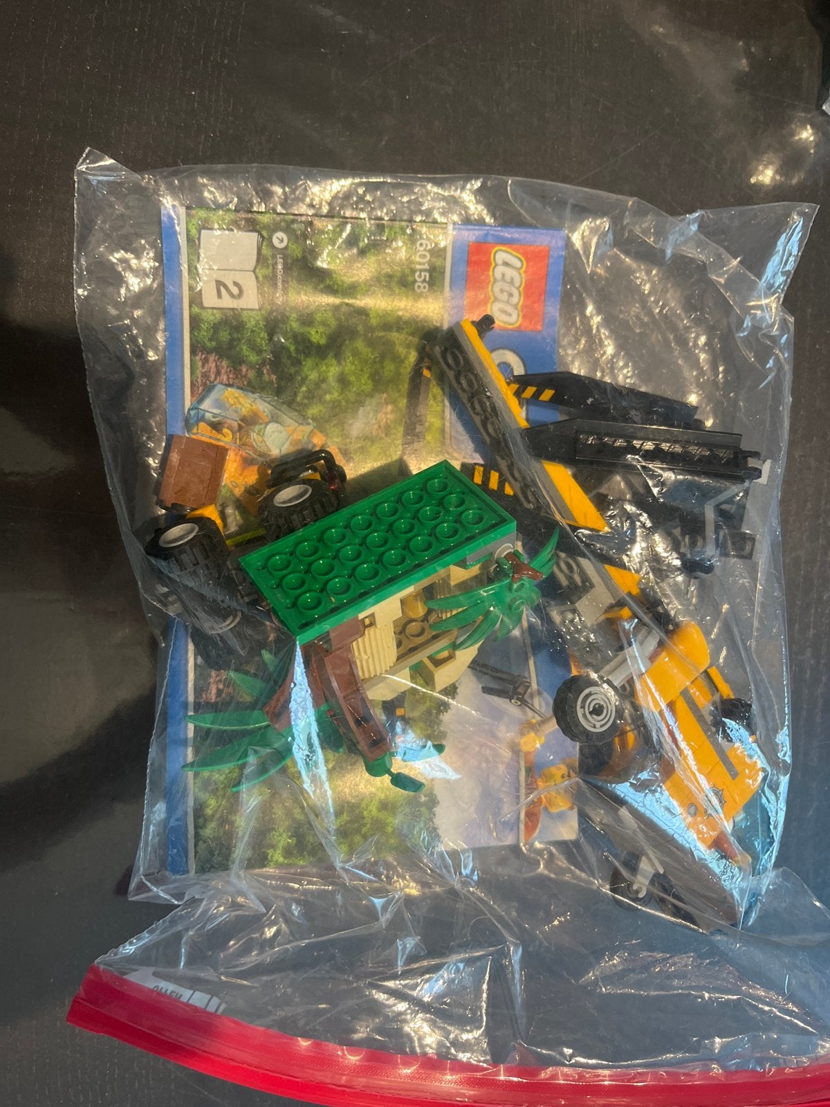 Lego City 60158 Jungle Cargo Heliplane - Compleet met boekje, Lego, Ophalen of Verzenden, Compleet, Complete set