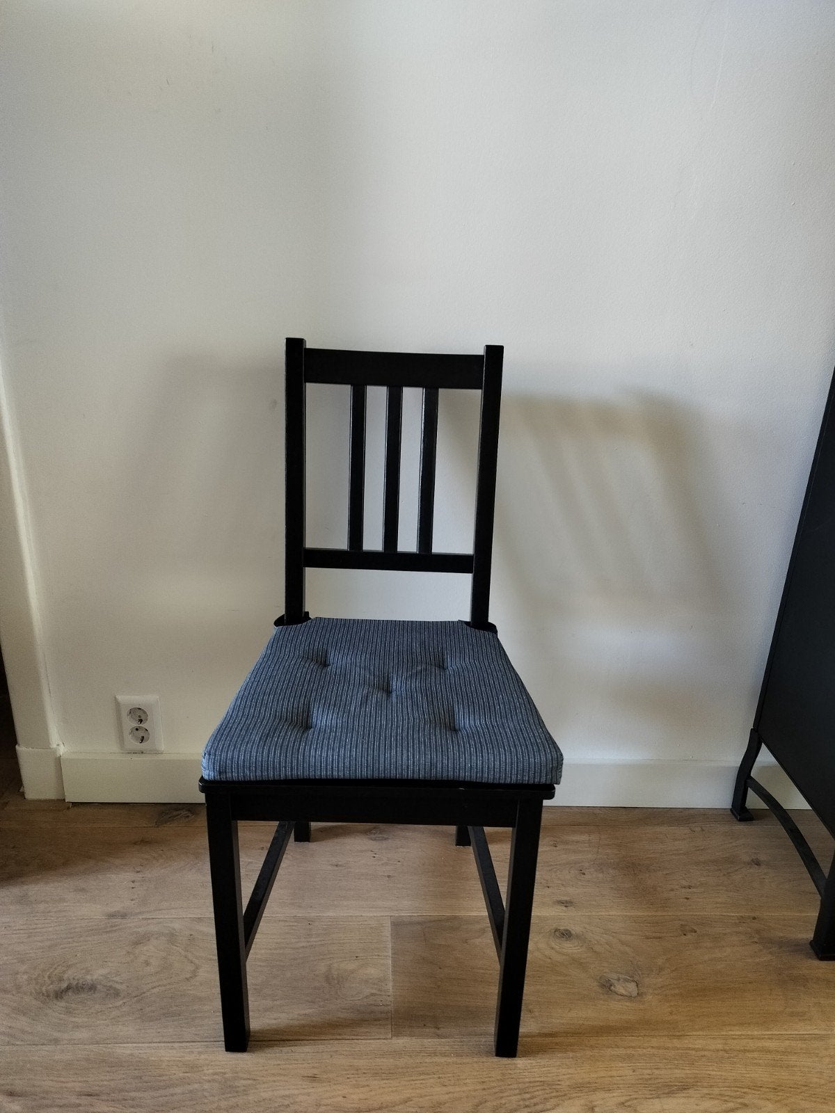 Ikea stoelen Stefan met kussens, 6x, Ophalen, Wit, Vijf, Zes of meer stoelen