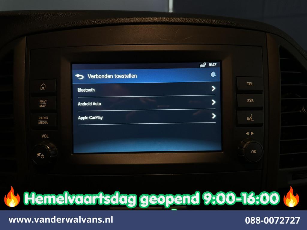 Mercedes-Benz Vito 116 CDI 164pk L3H1 Euro6 Airco | Camera |, Auto's, Gebruikt, 4 cilinders, Wit, Mercedes-Benz