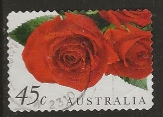 Australie 74, rozen, Verzenden, Gestempeld