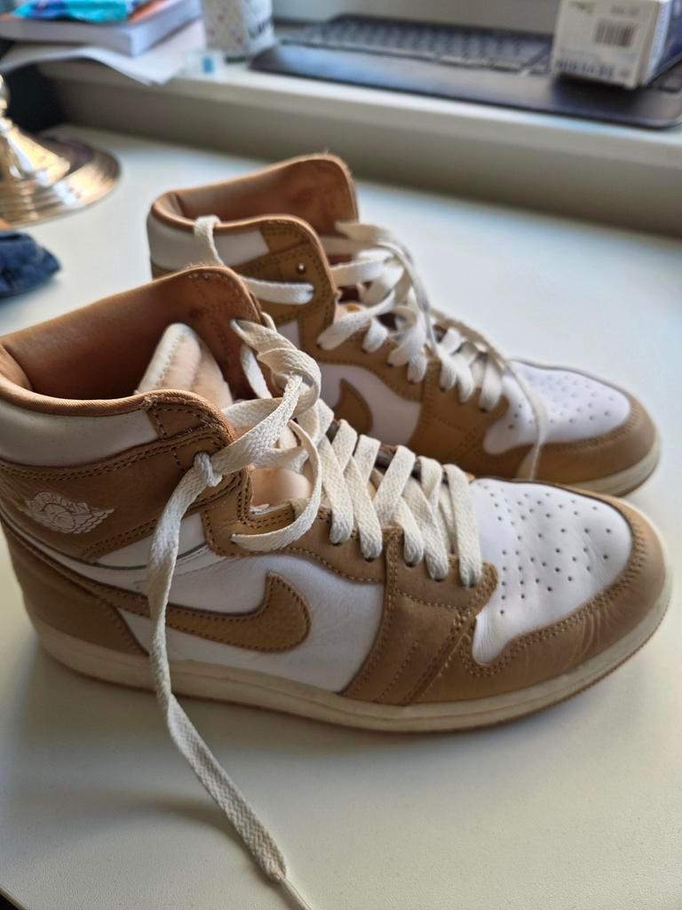 Nike Air Jordan 1 Mid - Maat 39, Bruin, Nike, Ophalen of Verzenden, Sneakers of Gympen
