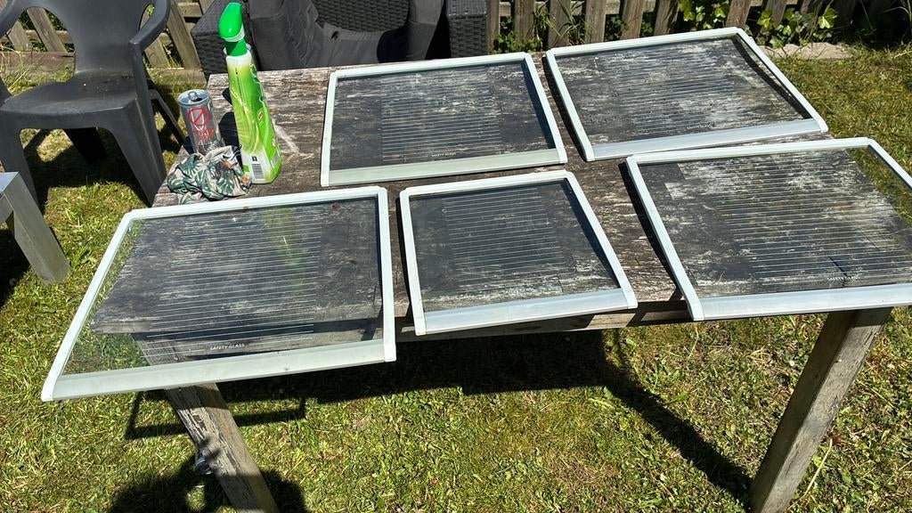 Leg plankjes voor Amerikaanse koelkast, 200 liter of meer, Verzenden, 60 cm of meer, Met aparte vriezer
