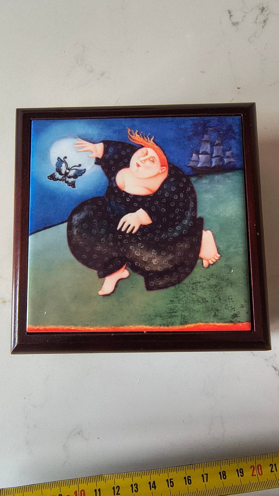 Ada Breedveld sieradendoosje, Antiek en Kunst, Ophalen of Verzenden
