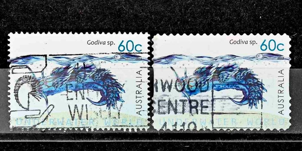 postzegels Australië 2012, Ophalen of Verzenden, Gestempeld