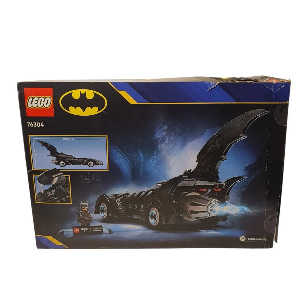 Lego Batman Forever Batmobile: 76304 (beschadigde doos), Lego, Gebruikt, Support@lego.com, LEGO System A/S
Aastvej 1
7190 Billund
Denmark
