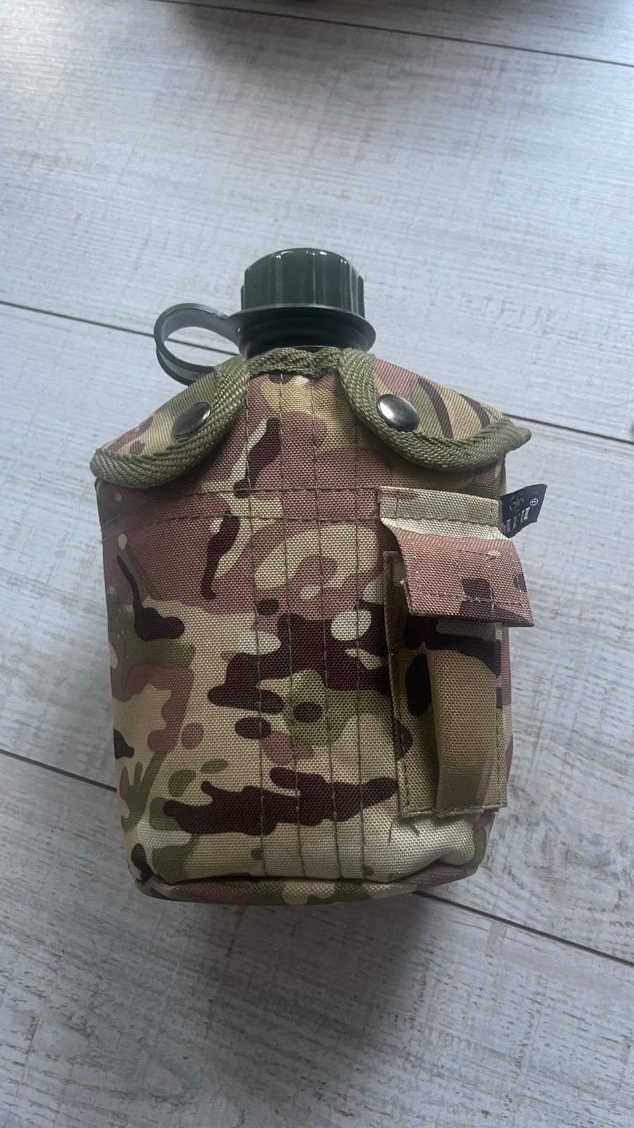 Veld fles met hoes - Nieuw, plastic drinkfles, Ophalen of Verzenden, Nieuw