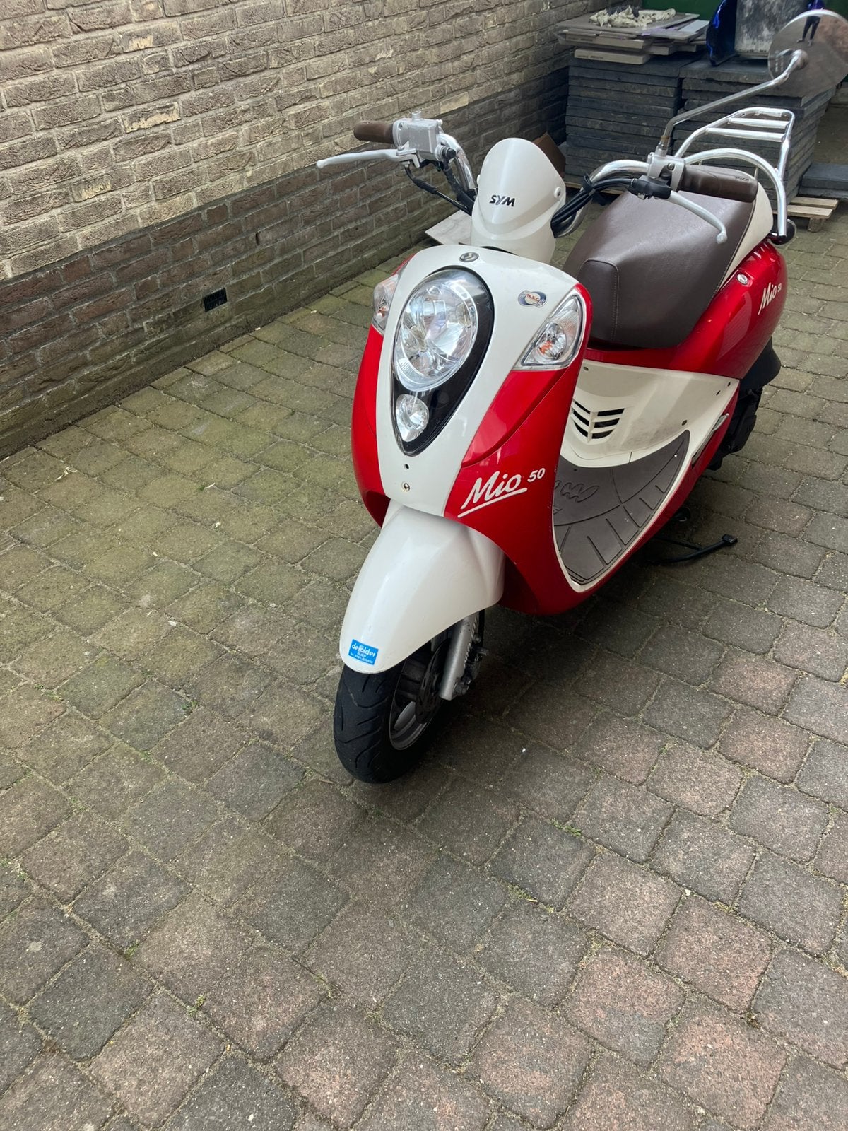 Sym mio, Fietsen en Brommers, Scooters | SYM, Gebruikt, Maximaal 45 km/u, Benzine, 50 cc