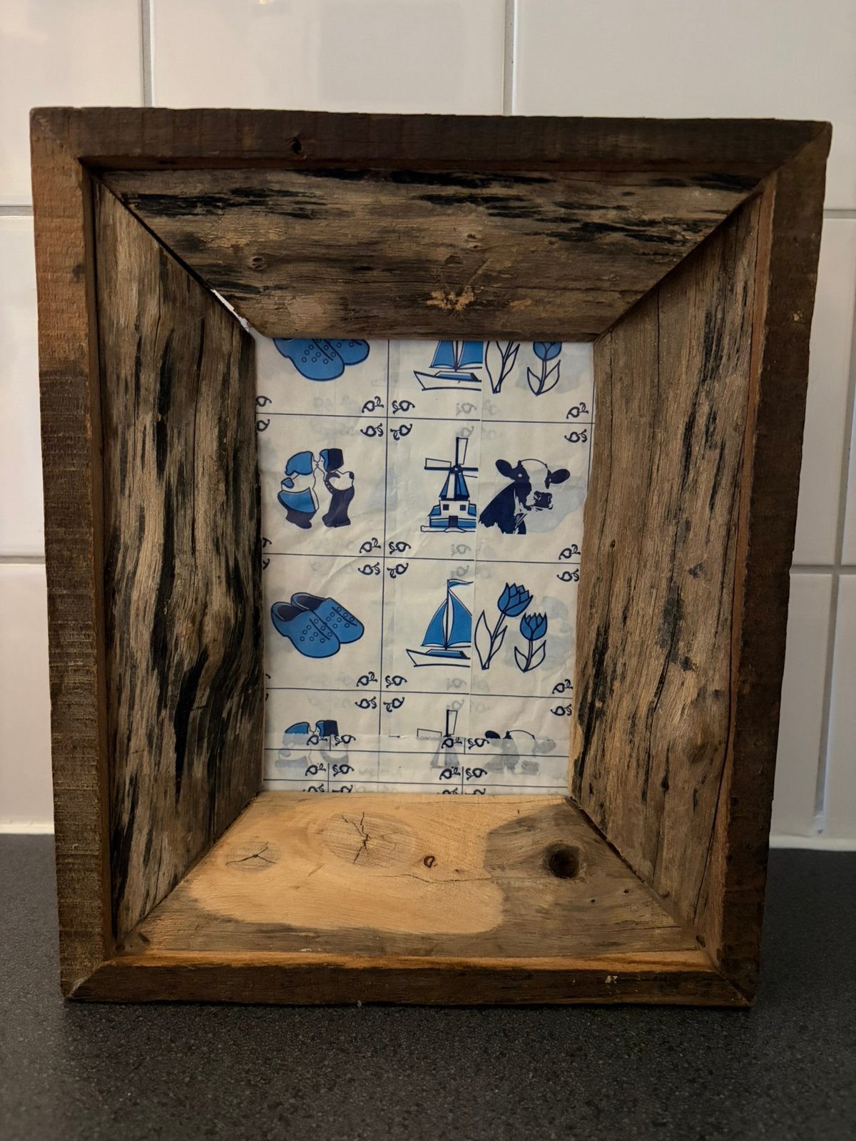 Fotolijst Rivièra Maison Dazzling Wood, Huis en Inrichting, Woonaccessoires | Lijsten, Bruin, Ophalen of Verzenden, Zo goed als nieuw