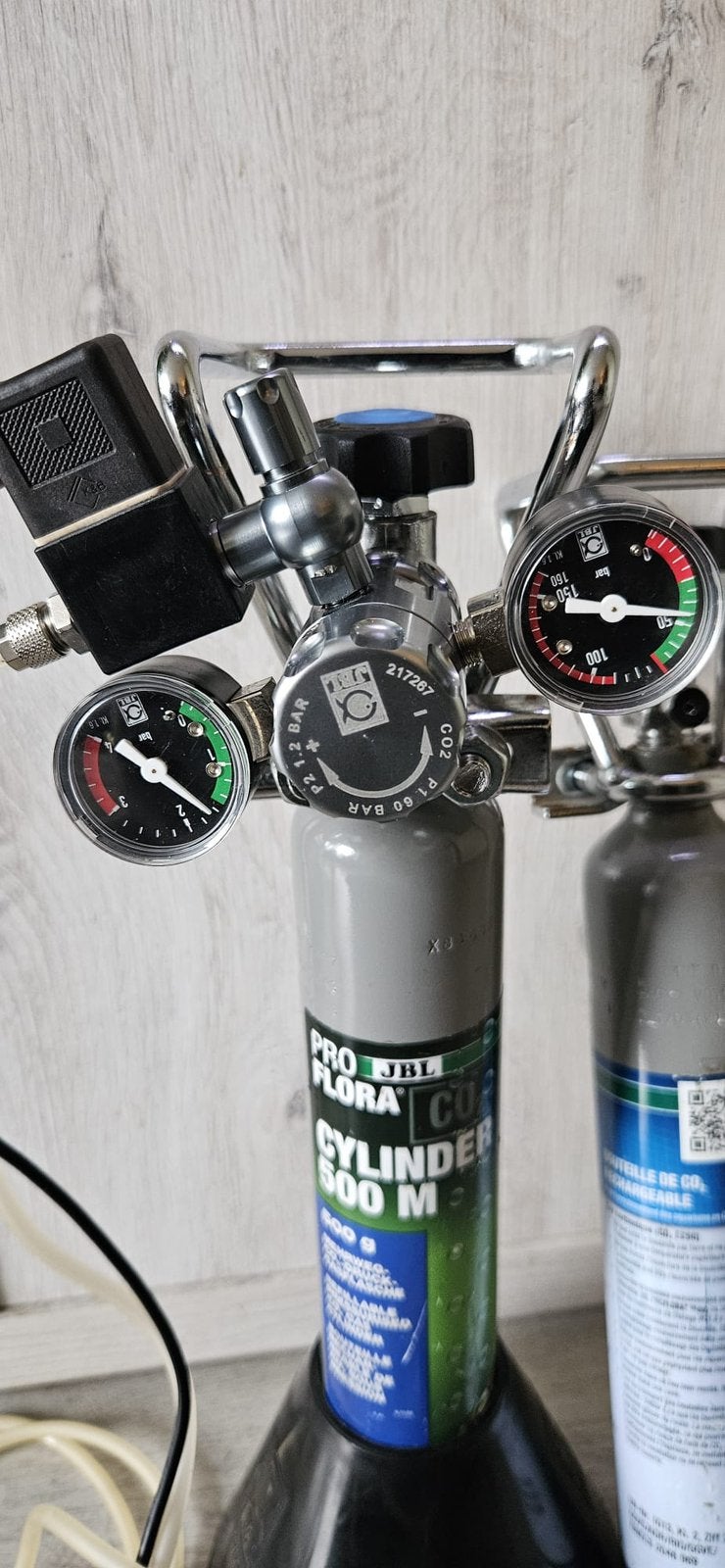Co2 compleet set aquarium, Ophalen of Verzenden, Zo goed als nieuw