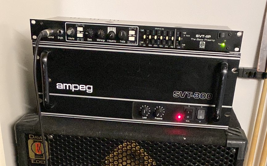 Ampeg SVT 300 en Ampeg SVT IIP, Ophalen, Gebruikt, Basgitaar, 100 watt of meer