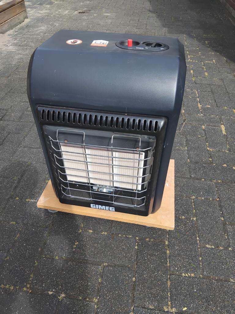 Gimeg infraroodkachel inclusief gasfles, Ophalen