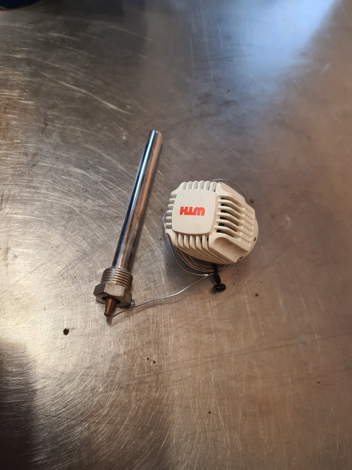 WTH Thermostaat met voeler, Doe-het-zelf en Verbouw, Ophalen of Verzenden, Gebruikt