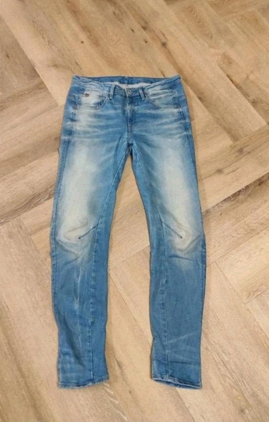 g star 3D sec low boyfriend 27 34, Ophalen of Verzenden, Zo goed als nieuw, Blauw, W27 (confectie 34) of kleiner