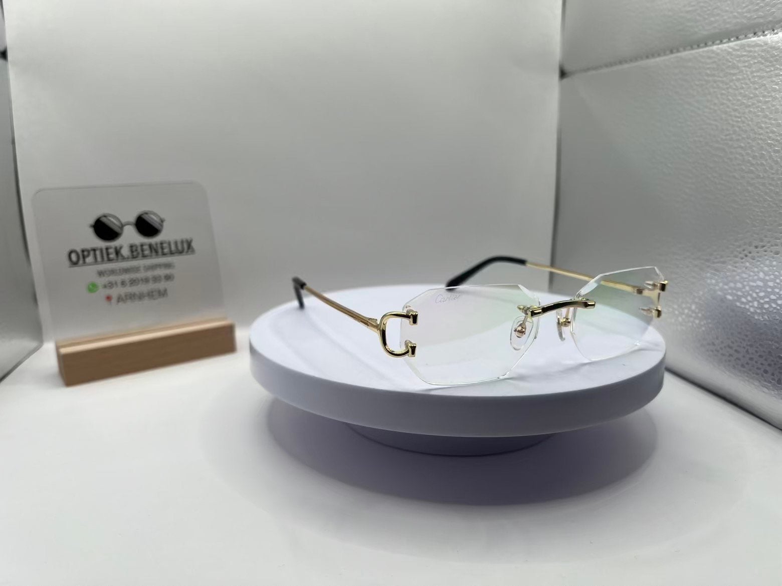 Cartier piccadilly doozichtig met uv filter, Ophalen of Verzenden, Nieuw, Zwart, Overige merken