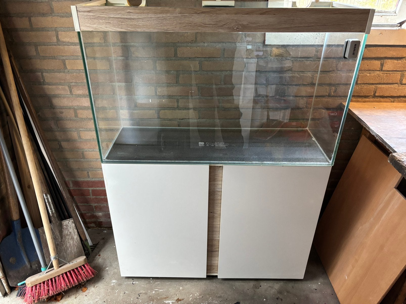 Aquarium, Ophalen, Inclusief toebehoren, Gebruikt, Leeg aquarium