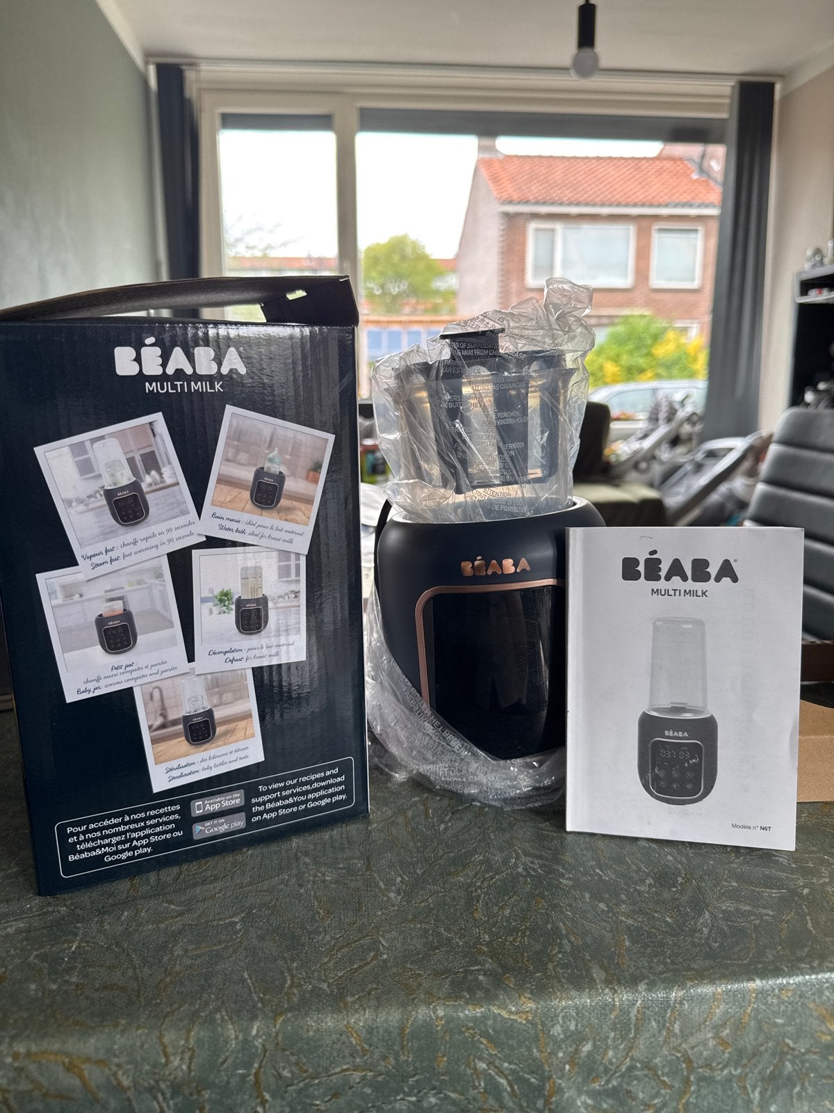 Beaba Multi Milk Flessenwarmer/Sterilisator, Kinderen en Baby's, Babyvoeding en Toebehoren, Ophalen, Zo goed als nieuw, Flessen- of potjesverwarmer