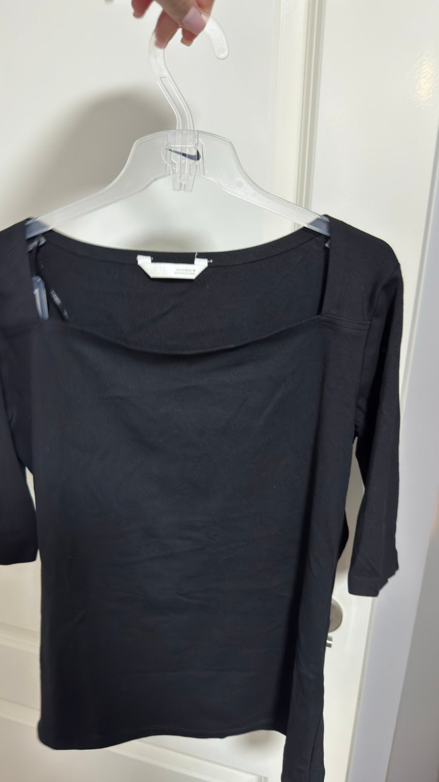 Zara topje, Kleding | Dames, Positiekleding, Maat 38/40 (M), Zwart, Gedragen, Shirt of Top
