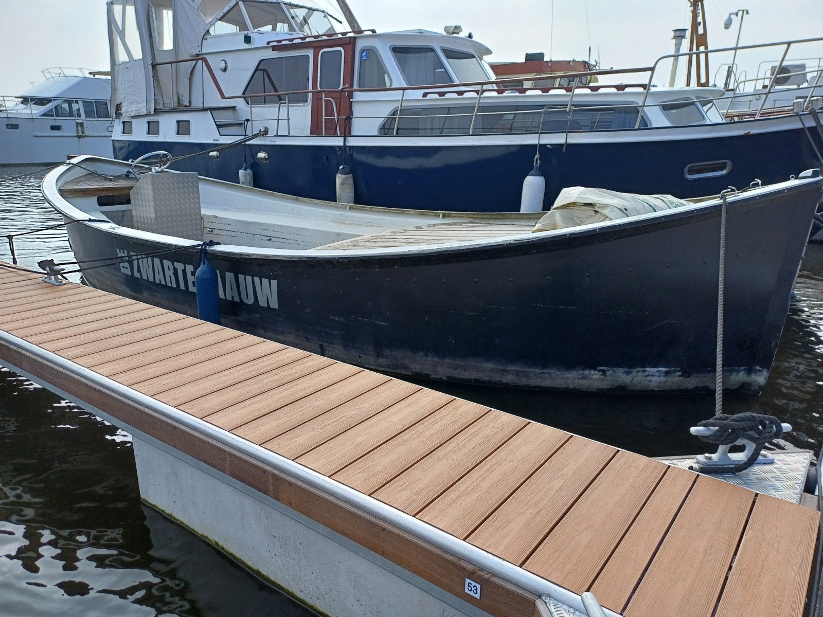 Foto 6 van Afbouw project polyester sloep 8 meter vetus 10kw elec
