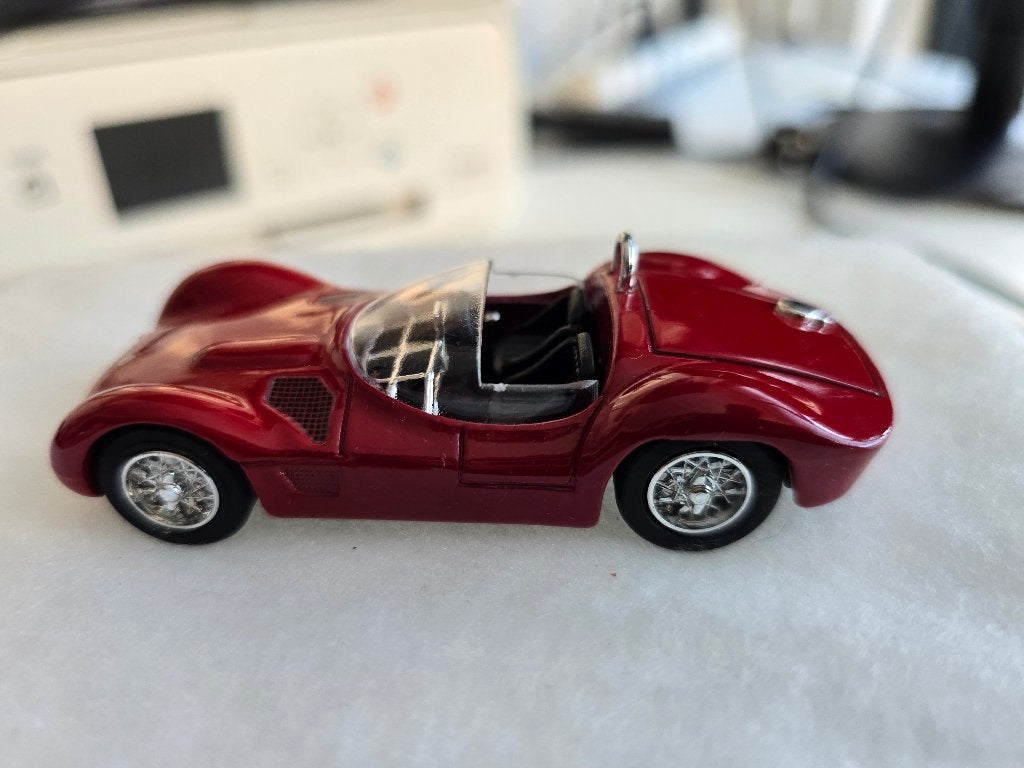 MASERATI TIPO 60/61 BIRDCAGE ROUGE, Ophalen of Verzenden, Gebruikt, Auto, Overige merken