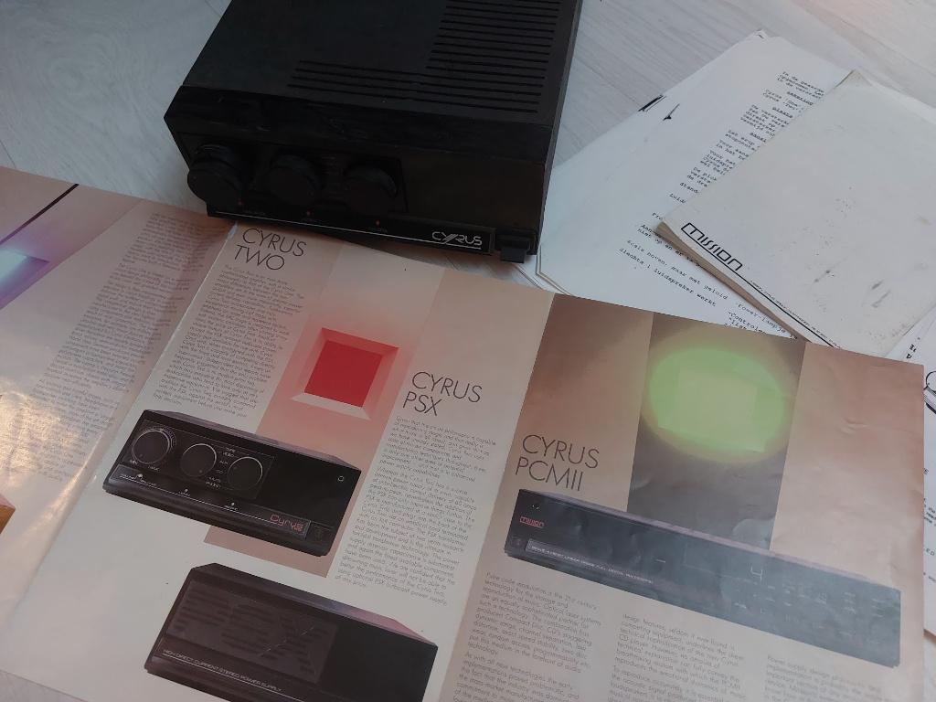 Mission Cyrus one HighEnd verterker, Ophalen of Verzenden, Gebruikt, 120 watt of meer, Overige merken