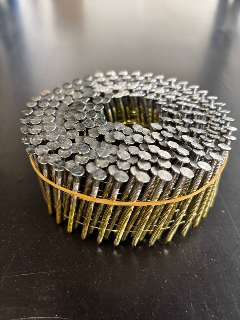 1 rol RVS Coilnagels / Spoelnagels 2.5 x 50, 50 tot 100 mm, Tackerstore, Ophalen of Verzenden, Spijkers