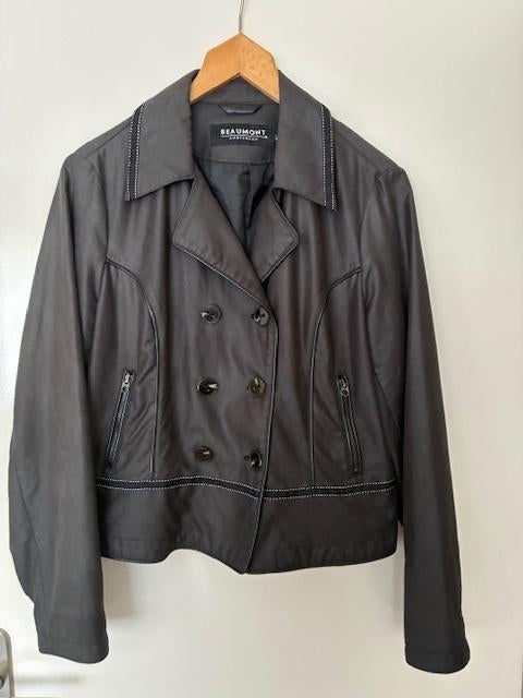 Zwart kort jasje maat XL merk BEAUMONT AMSTERDAM, Verzenden, Zwart, Maat 46/48 (XL) of groter, Beaumont Amsterdam