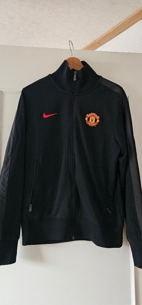 manchester united vest zwart maat S, Maat S, Ophalen of Verzenden, Zo goed als nieuw, Trainingspak