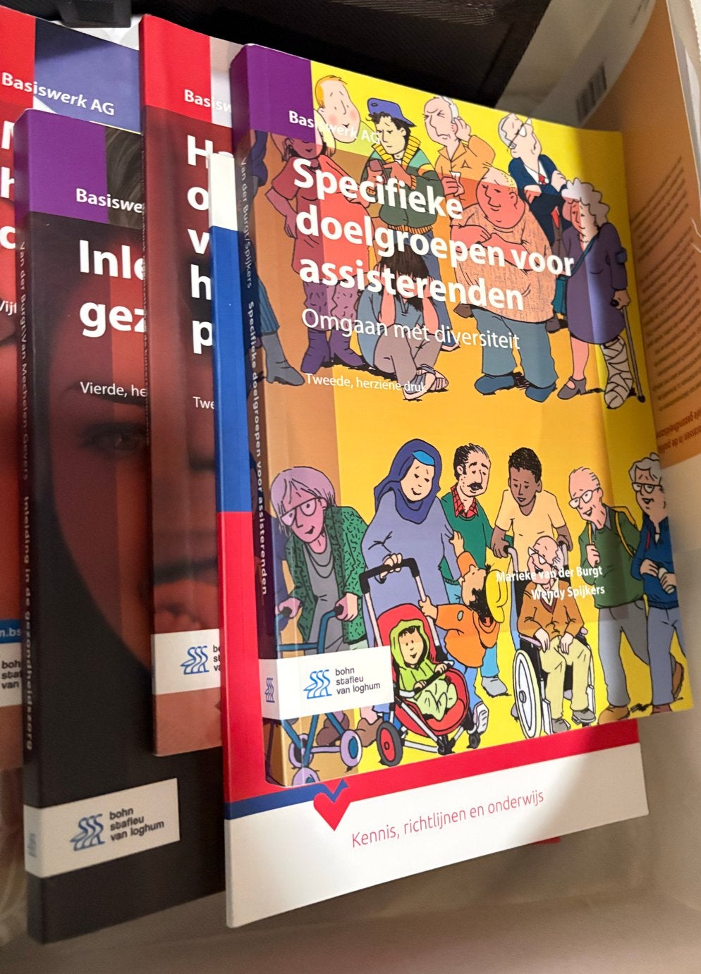 Diverse MBO boeken: Gezondheidszorg, Reanimatie, Engels, Boeken, Ophalen, Beta, Zo goed als nieuw, MBO