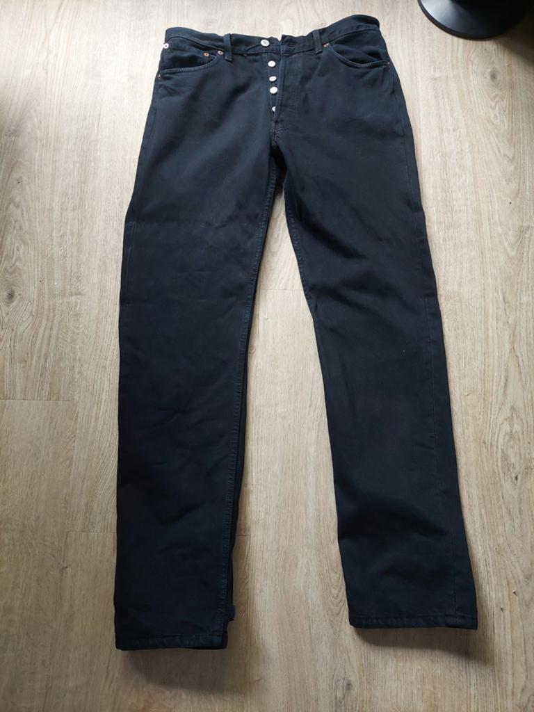 LEVI 501. W34 L34, Kleding | Heren, Verzenden, Zwart, W33 - W34 (confectie 48/50), Gedragen