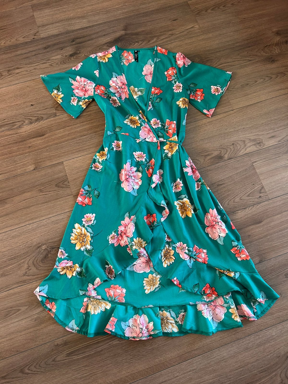 Influencer jurk maat S, Kleding | Dames, Meerkleurig, Ophalen of Verzenden, Zo goed als nieuw, Maat 36 (S)