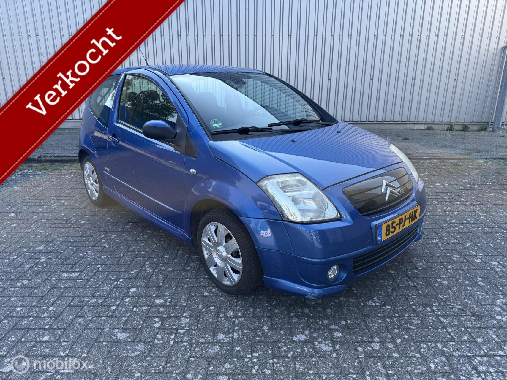 Citroen C2 1.4i VTR Airco, cruisecontrol, Voorwielaandrijving, 4 cilinders, Origineel Nederlands, Handgeschakeld