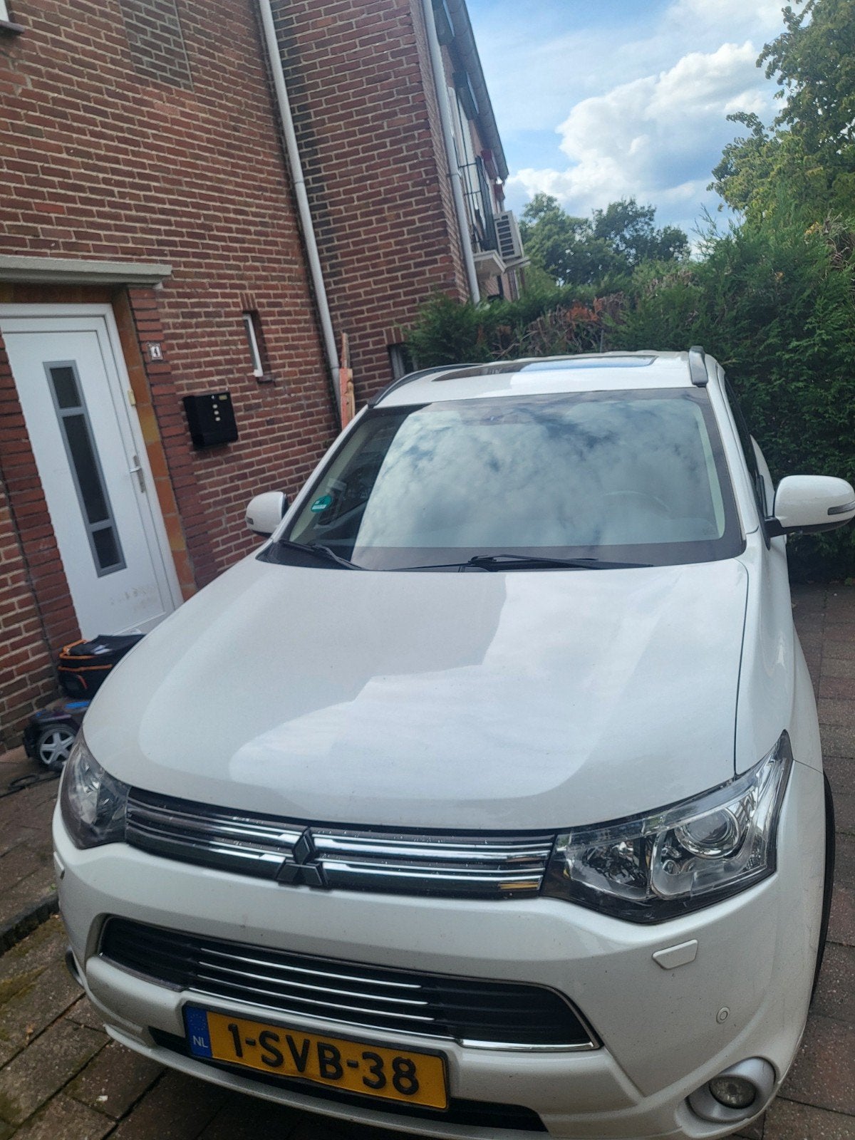 Mitsubishi Outlander 2.0 Dohc Mivec Phev 203pk 4WD CVT 5P, Auto's, 1998 cc, Outlander, 4 cilinders, Wit