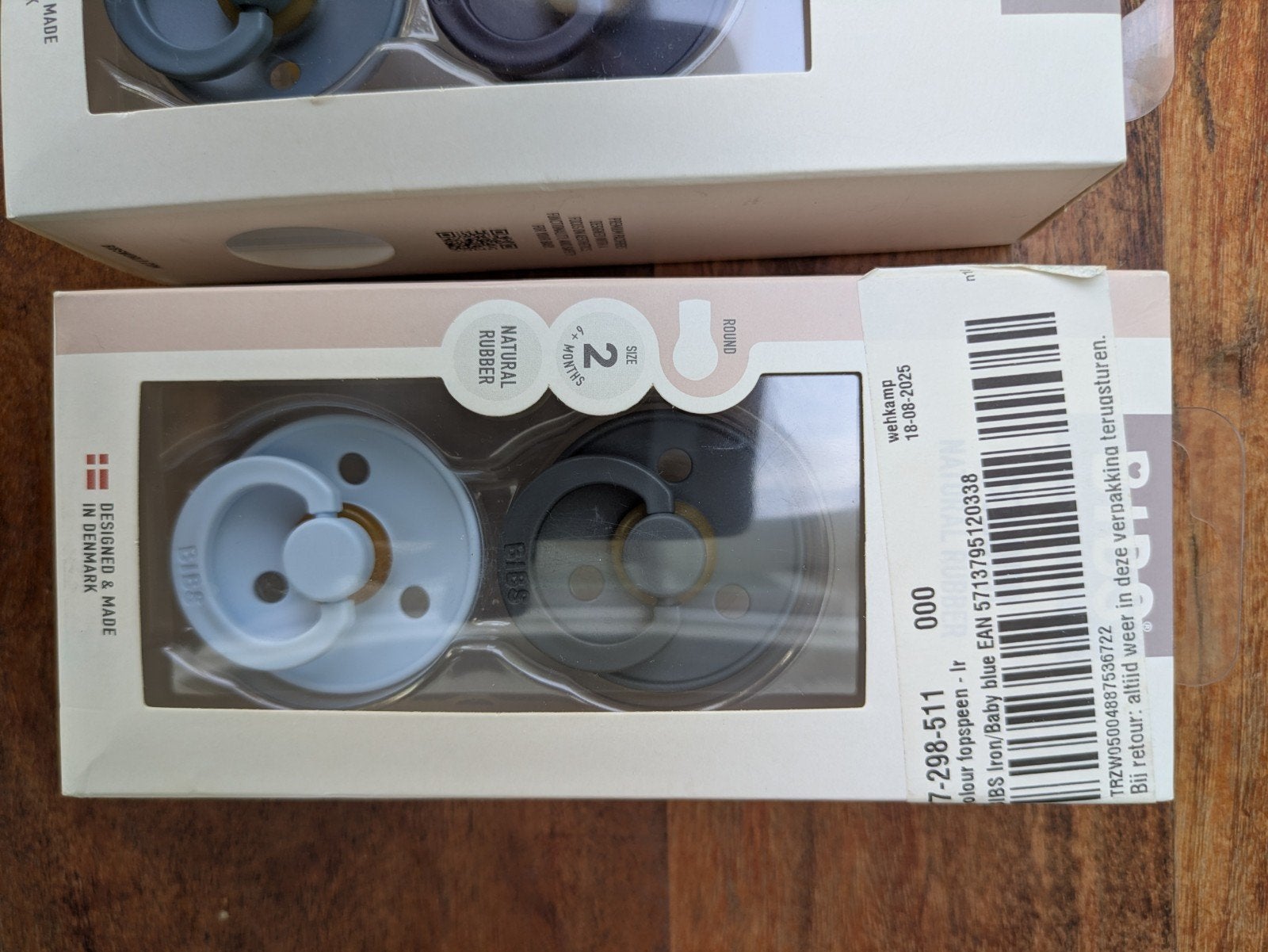 Foto 2 van BIBS Colour Fopspenen Maat 2 - Nieuw in Verpakking