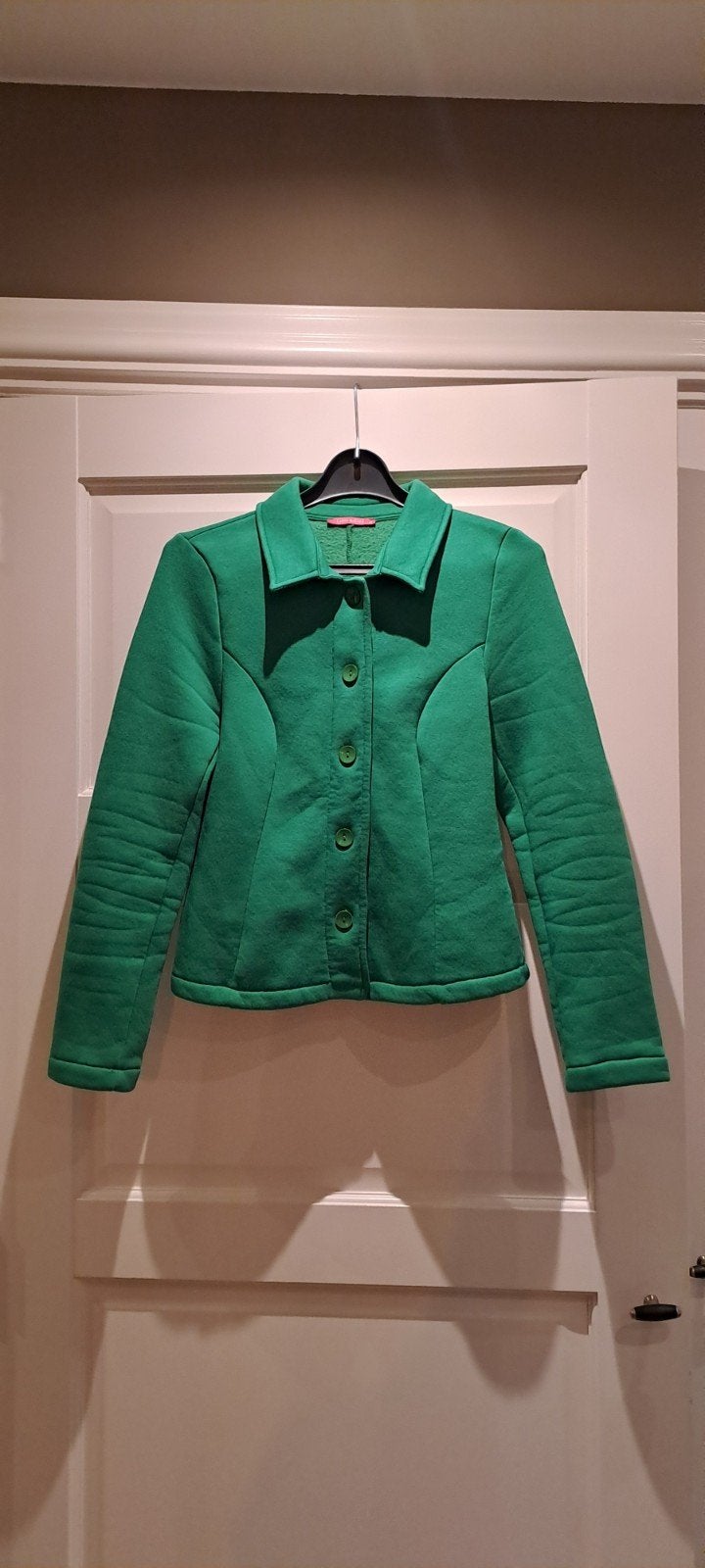 Groene sweater blazer Maat M -Lien & Giel, Maat 38/40 (M), Ophalen of Verzenden, Gedragen, Lien & Giel